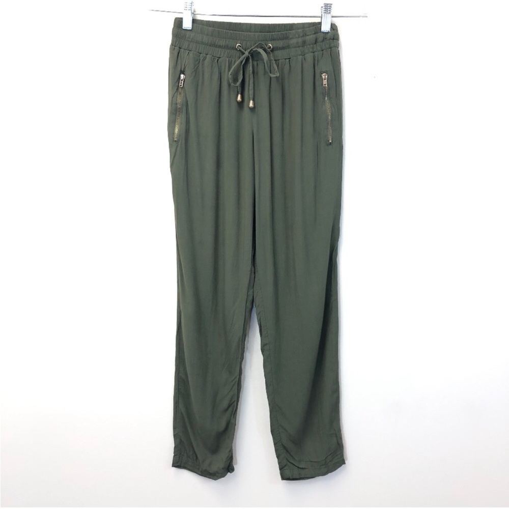 Love Tree Green Jogger Pant Small